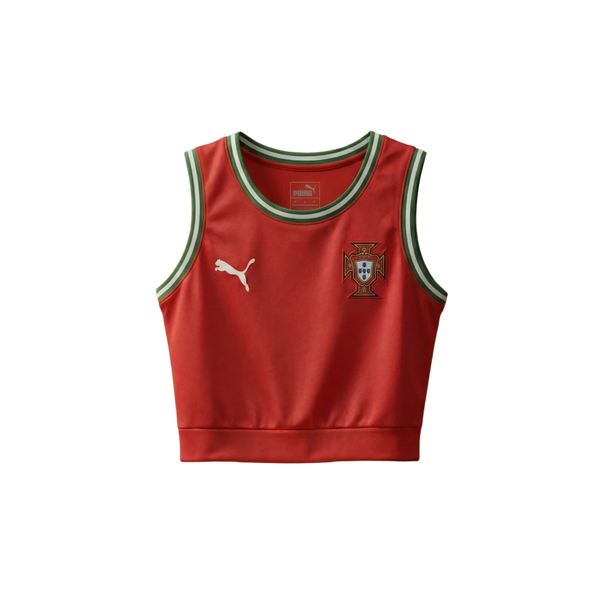 CropJersey Red Portugal