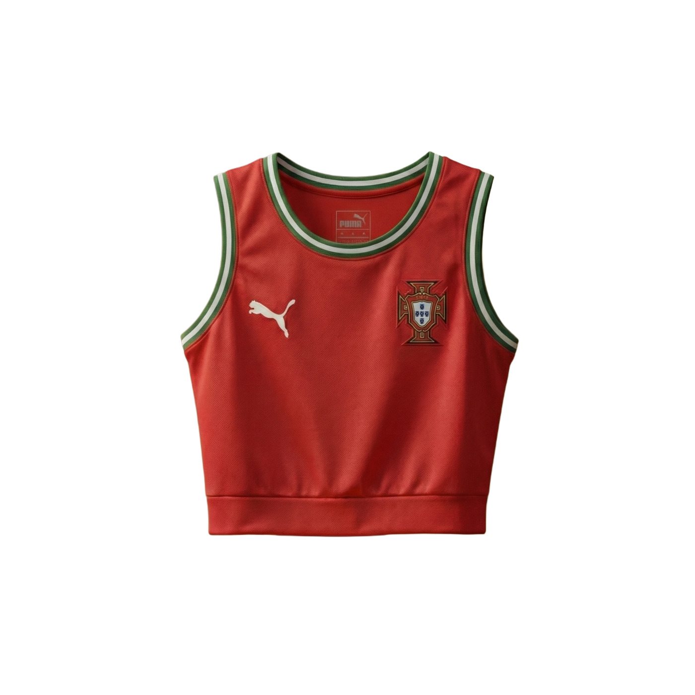 CropJersey Red Portugal